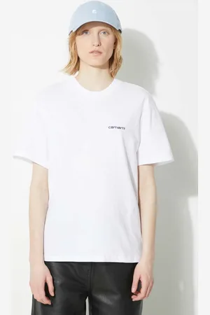 Carhartt T-shirt in cotone S/S Script Embroidery T-S donna colore I032293.00AXX