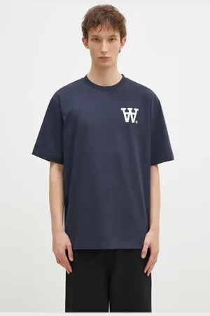 WoodWood T-shirt in cotone Asa Not To Be Trusted GOTS uomo colore 10325706.2222
