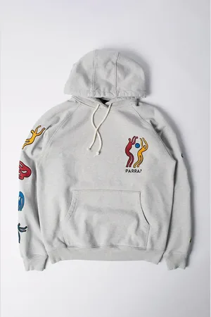 By Parra Felpa in cotone La chambre uomo colore con cappuccio 53116