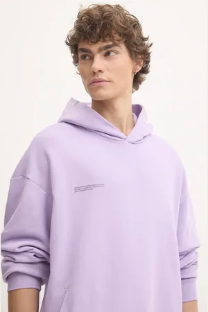 The Pangaia Felpa in cotone colore con cappuccio