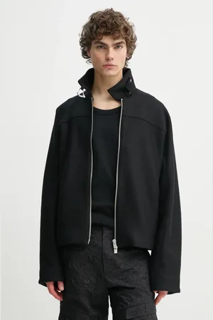 HELIOT EMIL Giacca in lana colore PRESS25_M_02_146_BLK01