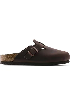 Birkenstock Infradito in pelle Boston SFB uomo colore 159711