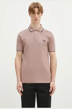 Fred Perry Polo in cotone uomo colore con applicazione M3600.Y34