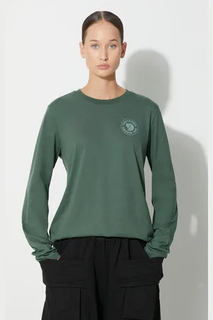 Fjällräven Top a maniche lunghe in cotone 1960 Logo