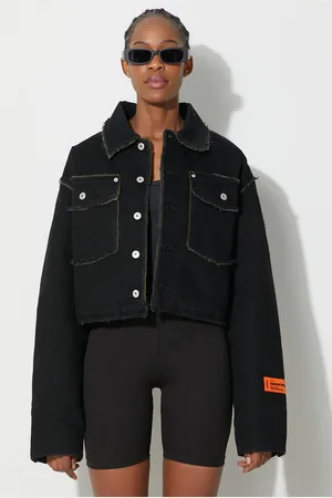 Heron Preston Giacca di jeans Rebuilt Denim Jacket donna HWYE013F23DEN0011000