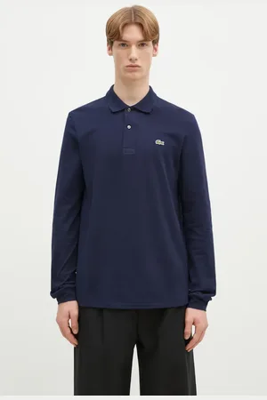 Lacoste Top a maniche lunghe in cotone