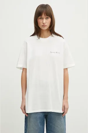 ANINE BING T-shirt in cotone Walker Tee Lyrics donna colore A.08.10771