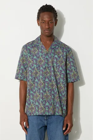 WoodWood Camicia in cotone Ohan Chateau uomo