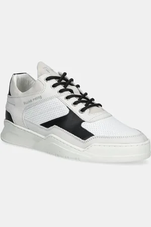 Filling pieces Sneakers in pelle Low Top Ghost Paneled uomo colore 25298802024