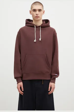 Champion Felpa Hooded Sweatshirt uomo colore con cappuccio 220705