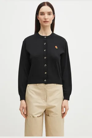 Kenzo Cardigan in lana Pop donna colore FF52CA4823LB.99J