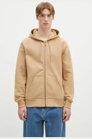 Carhartt Felpa Hooded Chase Jacket uomo colore con cappuccio I033664.2N1XX