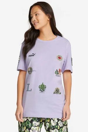 PUMA T-shirt in cotone x Liberty Badge Tee
