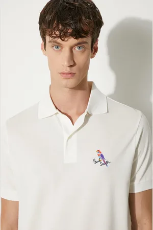 Paul Smith Polo in cotone colore con applicazione M1R-698P-NP4722