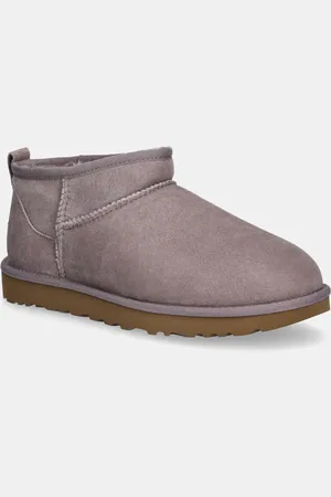 UGG Stivali da neve in camoscio Classic Ultra Mini colore 1116109-SGRP