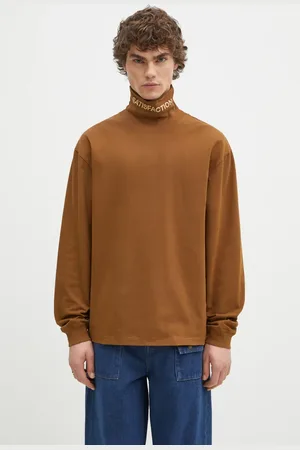 Pleasures Top a maniche lunghe in cotone Satisfaction Turtleneck colore P24W026