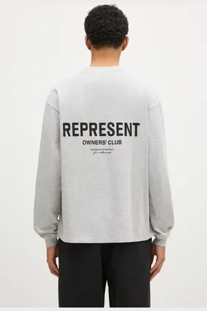 Represent Top a maniche lunghe in cotone Owners Club colore OCM41119.158