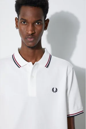 Fred Perry Polo in cotone Twin Tipped Shirt colore con applicazione M3600.T60