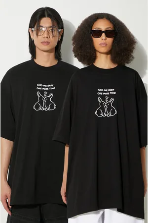 Vetements T-shirt in cotone Kissing Bunnies colore UE64TR240B