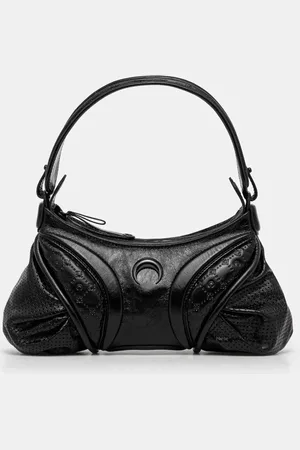 Marine Serre Borsa a mano in pelle Moonogram Embossed Leather Futura colore WBA010A.CLEA0051