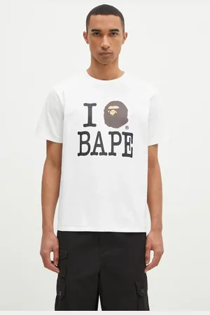 A Bathing Ape T-shirt in cotone I Love Bape uomo colore 1K80110043