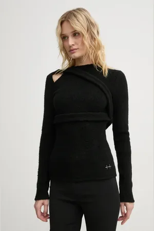 HELIOT EMIL Maglione in misto lana donna colore AW24.W.07.065.BLK01