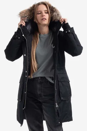 Woolrich Piumino parka Yetna Raccoon donna