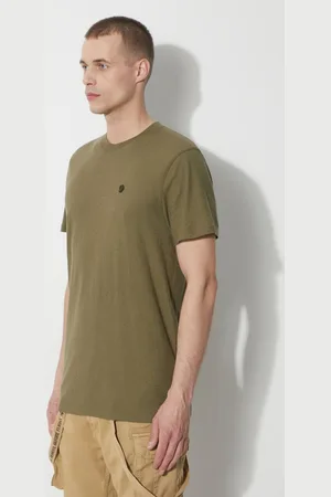 Fjällräven T-shirt Hemp Blend uomo colore con applicazione F12600215