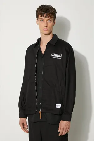 NEIGHBORHOOD Giacca in cotone Zip Work Jacket colore 241TSNH.JKM02