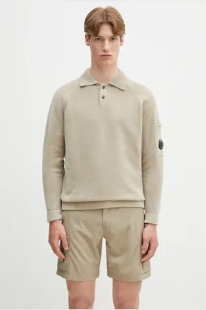 C.P. Company Maglione in cotone uomo colore 18CMKN070A005687G