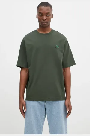 Maison Kitsuné T-shirt in cotone Bold Fox Head Patch Oversize Tee Shirt uomo colore LM00107KJ0119