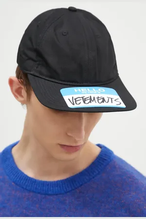 Vetements Berretto da baseball in cotone My Name Sticker colore UA66CA110B