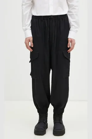 Y-3 Pantaloni Rayon Twill Pant uomo colore JN4872