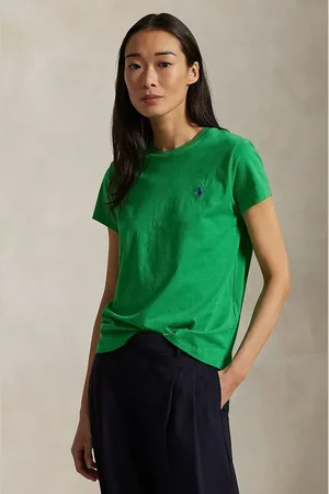 Ralph Lauren T-shirt in cotone donna colore giallo 211898698