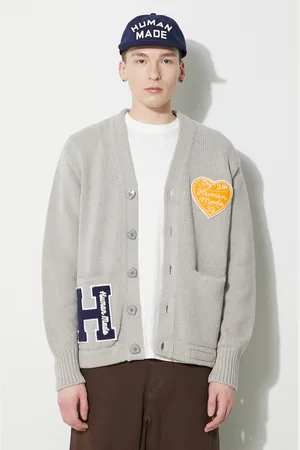 HUMAN MADE Cardigan Low Gauge Knit Cardigan uomo colore HM27CS036