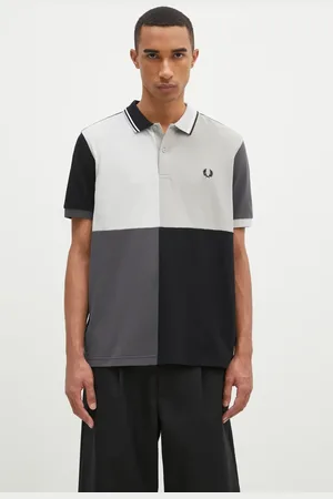 Fred Perry Polo in cotone Beams Grid Design Fp Shirt colore SM7186.102