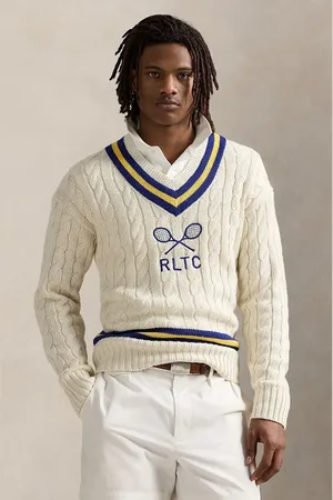 Ralph Lauren Maglione con aggiunta di cachemire Long Sleeve Pullover uomo colore 710961780