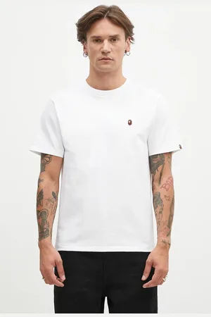 A Bathing Ape T-shirt in cotone One Point uomo colore 1K80110004