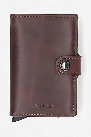 Secrid Portafoglio Portfel Miniwallet Vintage MV-Chocolate
