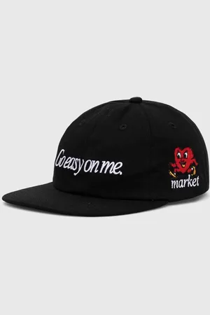 MARKET Berretto da baseball in cotone Fragile 6 Panel Hat colore con applicazione 390000438