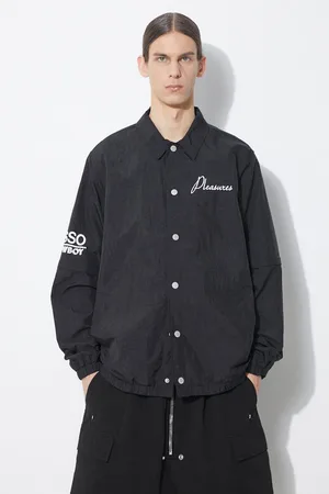 Pleasures Giacca Gypsy Coach Jacket uomo colore P24SP009.BLACK