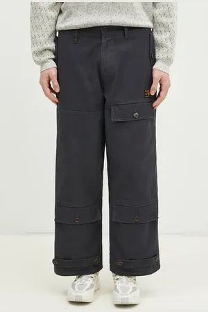 HUMAN MADE Pantaloni in cotone Air Force Pants uomo colore HM29PT009
