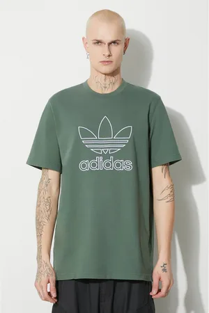 adidas T-shirt in cotone Trefoil Tee uomo colore con applicazione IR7993