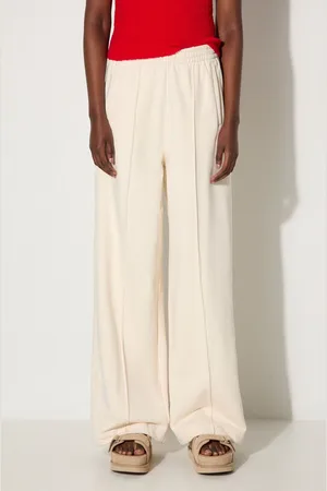 adidas Pantaloni della tuta in cotone Wide Leg Pant colore tinta unita IZ0292
