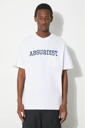 ENGINEERED GARMENTS T-shirt in cotone Printed Cross Crew Neck T-shirt uomo colore OR424.NP106