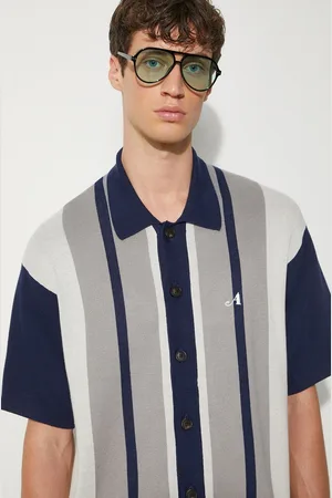 AWAKE NY Cardigan Knit Camp Collar uomo colore SP24-KN005