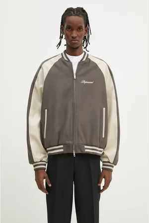 Represent Giacca bomber in lana Raglan Varsity Jacket colore MLM1803.46