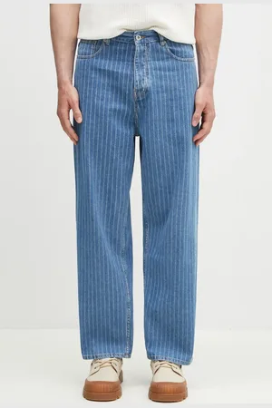 Drôle de Monsieur Jeans Le Jean Baggy Rayures uomo G-BP168-CO179-LBE