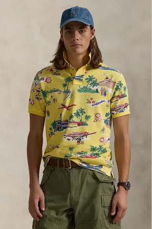 Ralph Lauren Polo in cotone Polo Shirt uomo colore 710963485