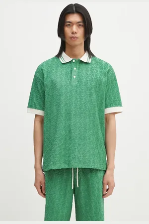 Drôle de Monsieur Polo in cotone Le Polo Monogramme MC uomo colore G-PL150-CO201-EM